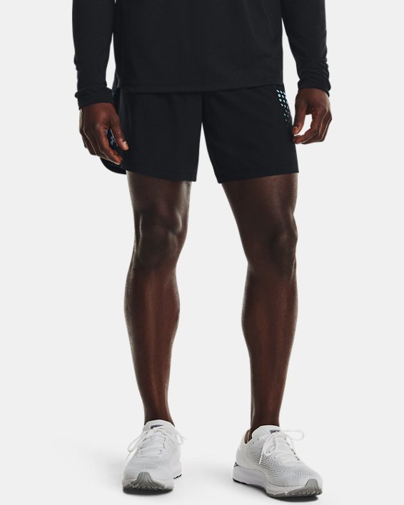 男士UA SpeedPocket 7英寸短褲, Black, pdpMainDesktop image number 1